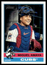 2025 Topps Heritage #482 Miguel Amaya