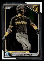 2024 Bowman Chrome Prospects #BCP-57 Samuel Zavala