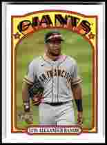 2021 Topps Heritage High Number #650 Luis Alexander Basabe