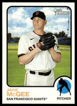 2022 Topps Heritage #293 Jake Mcgee