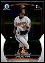 2023 Bowman Chrome Prospects #BCP-84 Leandro Arias