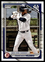 2024 Bowman Draft #BD-107 Francisco Vilorio