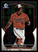 2023 Bowman Chrome Draft #BDC-179 Samuel Basallo