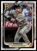 2024 Bowman Base Set #62 Nick Gonzales