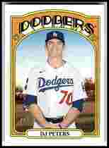 2021 Topps Heritage High Number #532 Dj Peters
