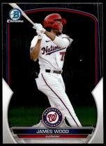 2023 Bowman Chrome Prospects #BCP-129 James Wood