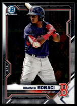 2021 Bowman Chrome Draft #BDC-54 Brainer Bonaci