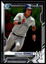 2021 Bowman Chrome Prospects #BCP-82 Antonio Gomez
