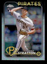 2024 Topps Chrome Update Refractor #USC137 Hunter Stratton
