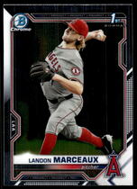 2021 Bowman Chrome Draft #BDC-115 Landon Marceaux