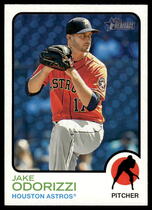 2022 Topps Heritage #320 Jake Odorizzi