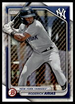2024 Bowman Prospects #BP-100 Roderick Arias