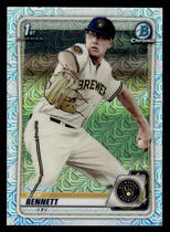 2020 Bowman Chrome Mega Box (Mojo Refractor) #BCP-140 Nick Bennett