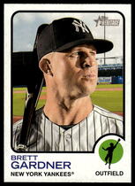2022 Topps Heritage #349 Brett Gardner