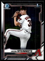 2021 Bowman Chrome Draft #BDC-83 Jacob Steinmetz