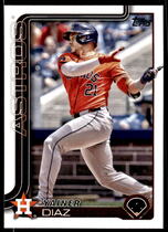 2025 Topps Base Set #299 Yainer Diaz