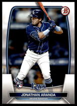 2023 Bowman Base Set #28 Jonathan Aranda