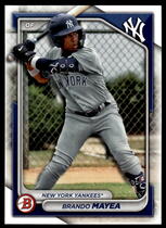 2024 Bowman Prospects #BP-84 Brando Mayea