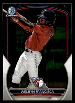 2023 Bowman Chrome Draft #BDC-62 Welbyn Francisca