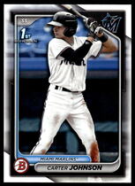2024 Bowman Draft #BD-12 Carter Johnson