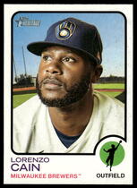 2022 Topps Heritage #174 Lorenzo Cain