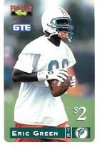 1995 Pro Line Phone Cards $2 #25 Eric Green