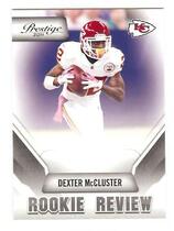 2011 Panini Prestige Rookie Review #13 Dexter Mccluster