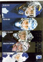 2003 BAP Memorabilia Deep in the Crease #DC-9 Ed Belfour|Trevor Kidd|Mikael Tellqvist|Sebastien Centomo|Jamie Hodson