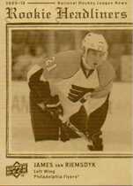 2009 Upper Deck Rookie Headliners #RH28 James Van Riemsdyk