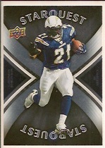 2008 Upper Deck Star Quest Silver Board #SQ19 LaDainian Tomlinson