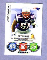 2010 Topps Attax Code Cards #27 Jerod Mayo