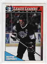 1991 O-Pee-Chee OPC Base Set #201 Wayne Gretzky
