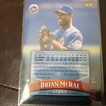 1998 Finest Refractors #12 Brian McRae