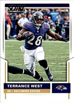 2017 Score Base Set #28 Terrance West