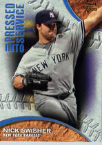 2016 Topps Pressed Into Service #PIS-10 Nick Swisher