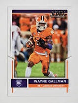 2017 Score Base Set #383 Wayne Gallman