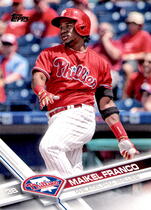 2017 Topps Base Set Series 2 #411 Maikel Franco