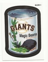 2016 Topps MLB Wacky Promo #MLBW-1 Giants Magic Beans