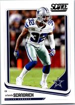 2018 Score Base Set #91 Orlando Scandrick