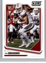 2018 Score Base Set #412 Adam Breneman