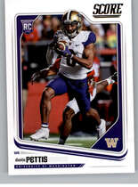 2018 Score Base Set #392 Dante Pettis