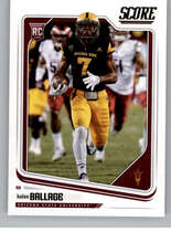 2018 Score Base Set #372 Kalen Ballage