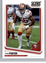 2018 Score Base Set #281 Reuben Foster