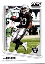 2018 Score Base Set #255 Jalen Richard