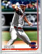 2019 Topps Update #US108 Cole Irvin