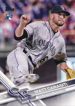 2017 Topps Base Set #318 Matt Carasiti