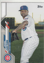 2020 Topps Update #U-225 Jharel Cotton