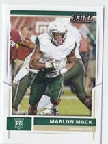 2017 Score Base Set #422 Marlon Mack