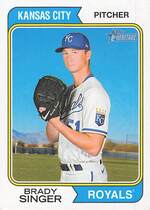 2023 Topps Heritage #162 Brady Singer