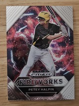 2020 Panini Prizm Draft Picks Fireworks #PDP186 Petey Halpin
